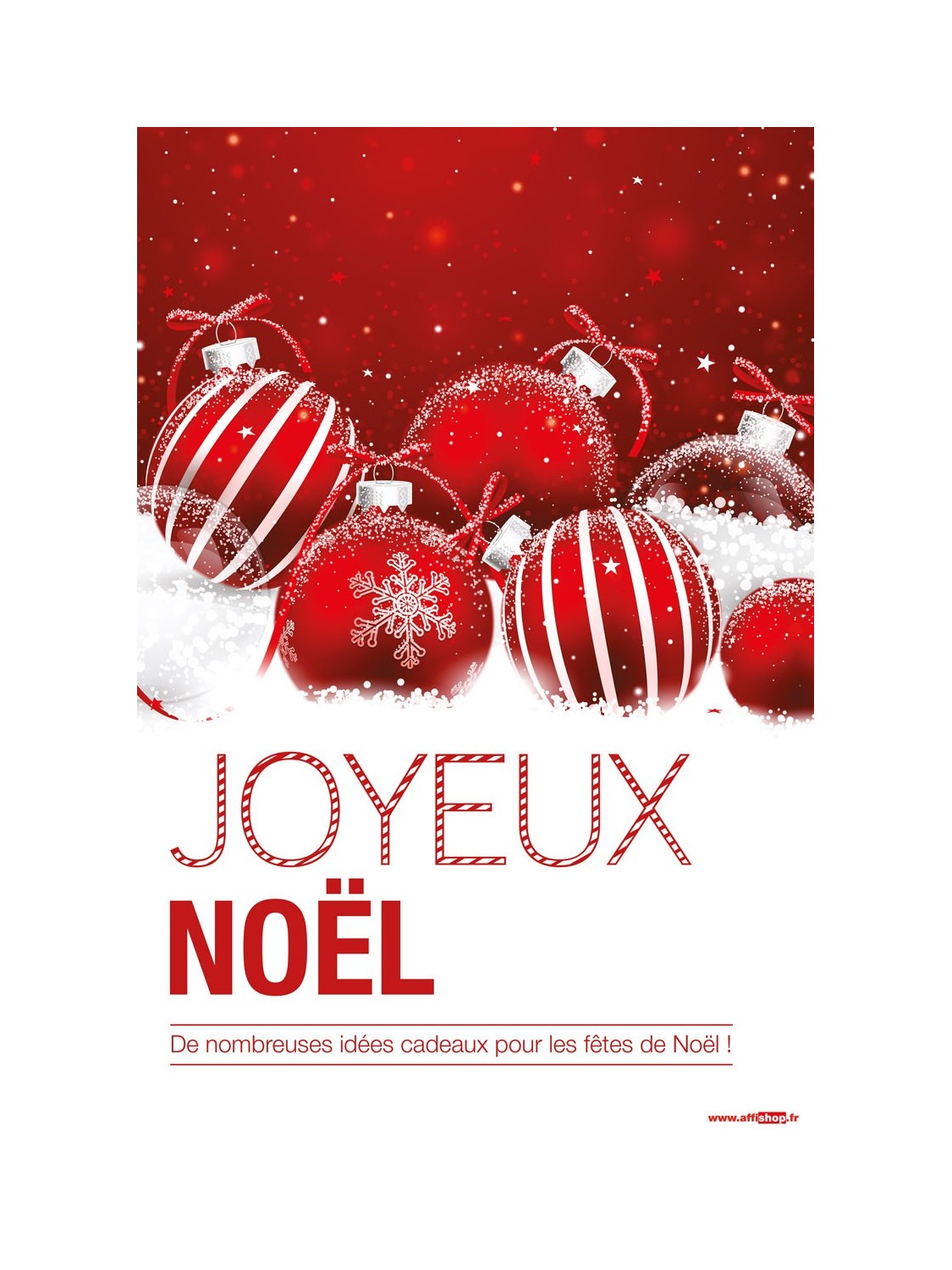 Affiche Joyeux Noël