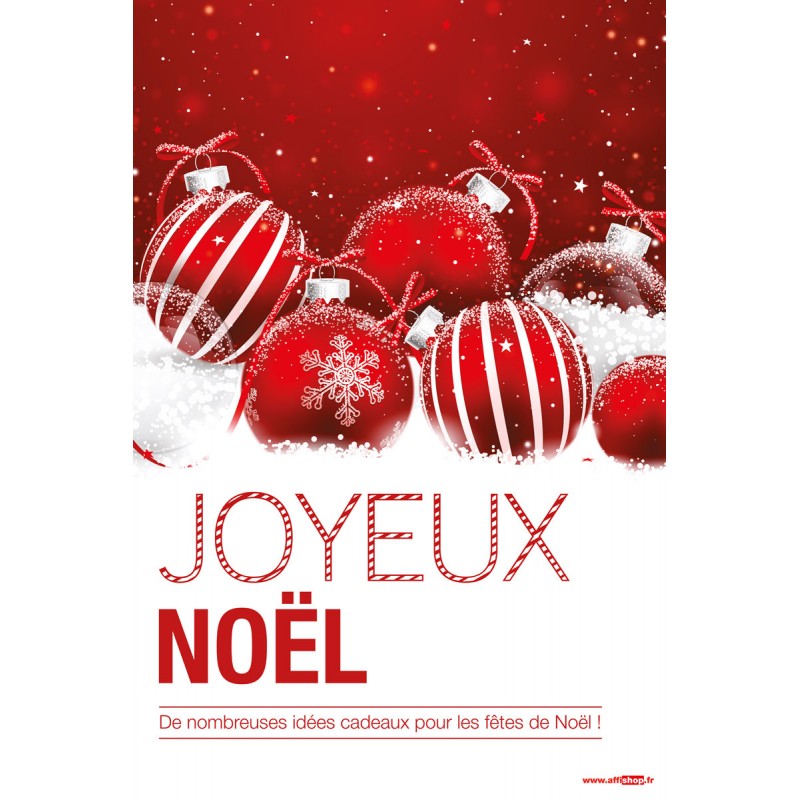 Affiche Joyeux Noël