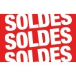 Affiche "soldes, soldes..." style 3