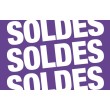 Affiche "soldes, soldes..." style 3