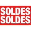 Affiche "soldes soldes" style 4