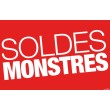 Affiche "soldes monstres" style 3