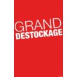 Affiche "Grand destockage" style 1
