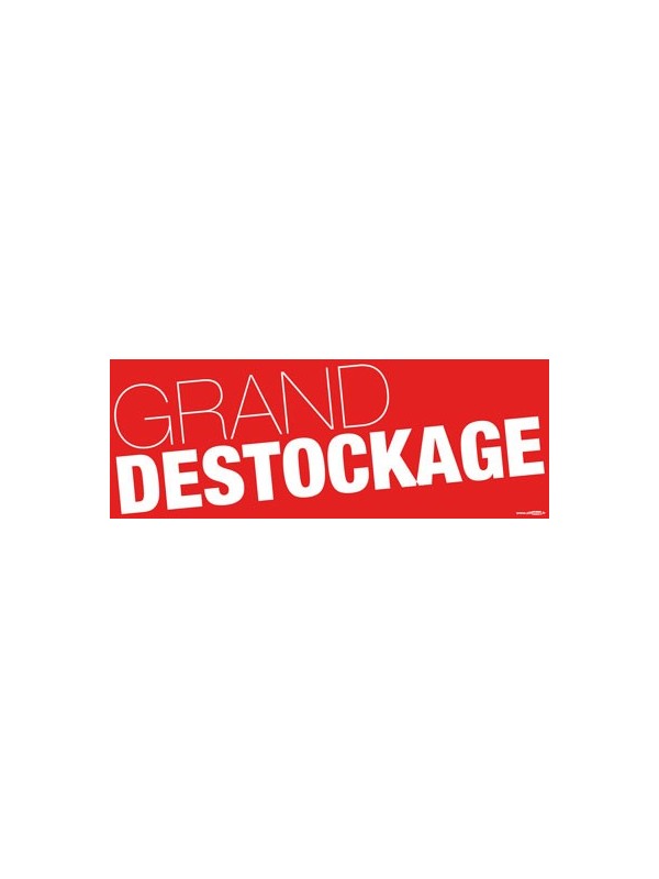 Bandeaux "Grand destockage"