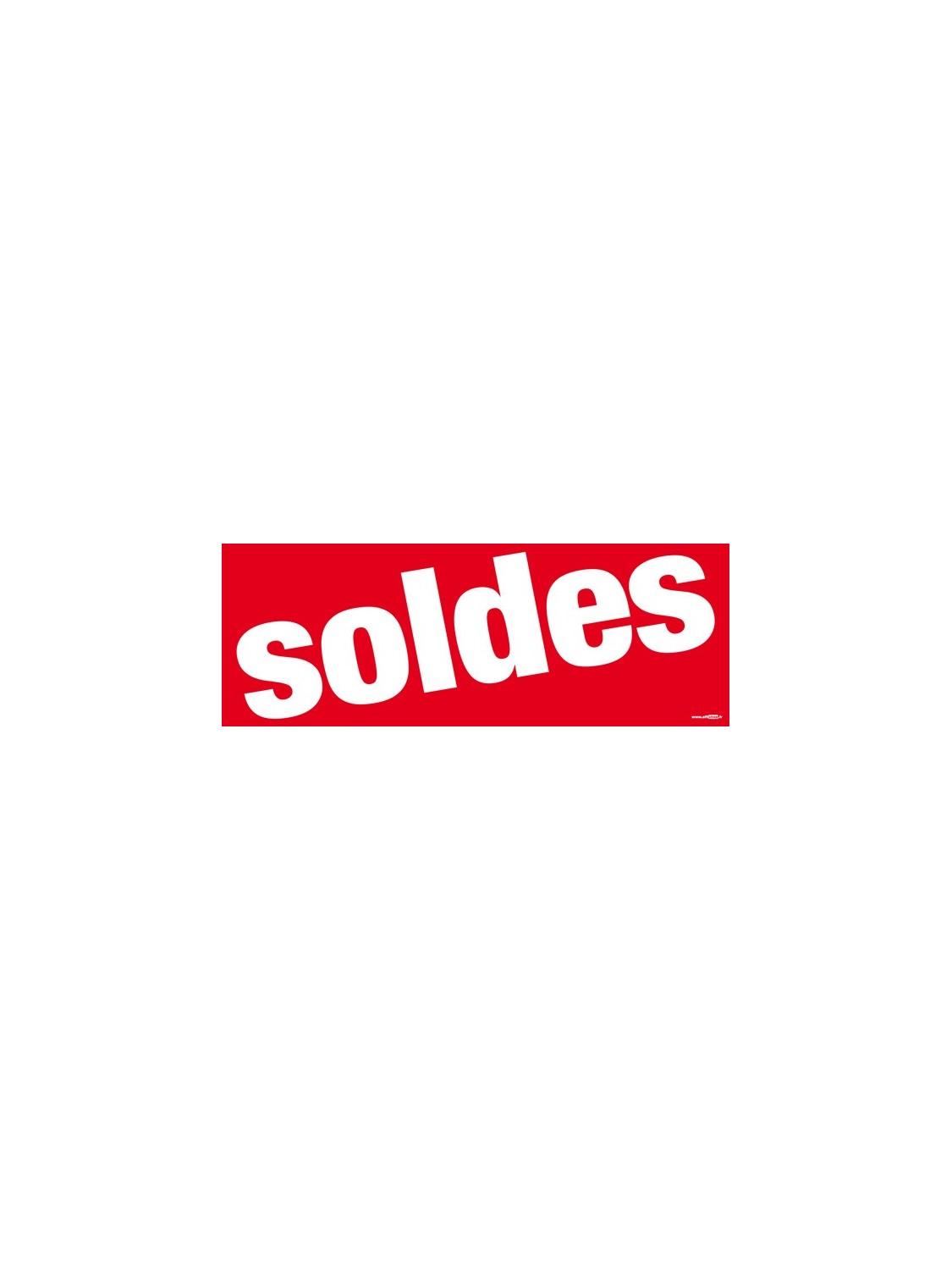Bandeaux "soldes" style 1