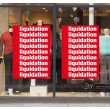 Affiche "liquidation" 60x84