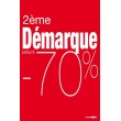 Affiche 2eme démarque -70%