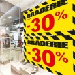 Affiche braderie -30 % "Thème Chantier"