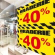 Affiche braderie -40 % "Thème Chantier"