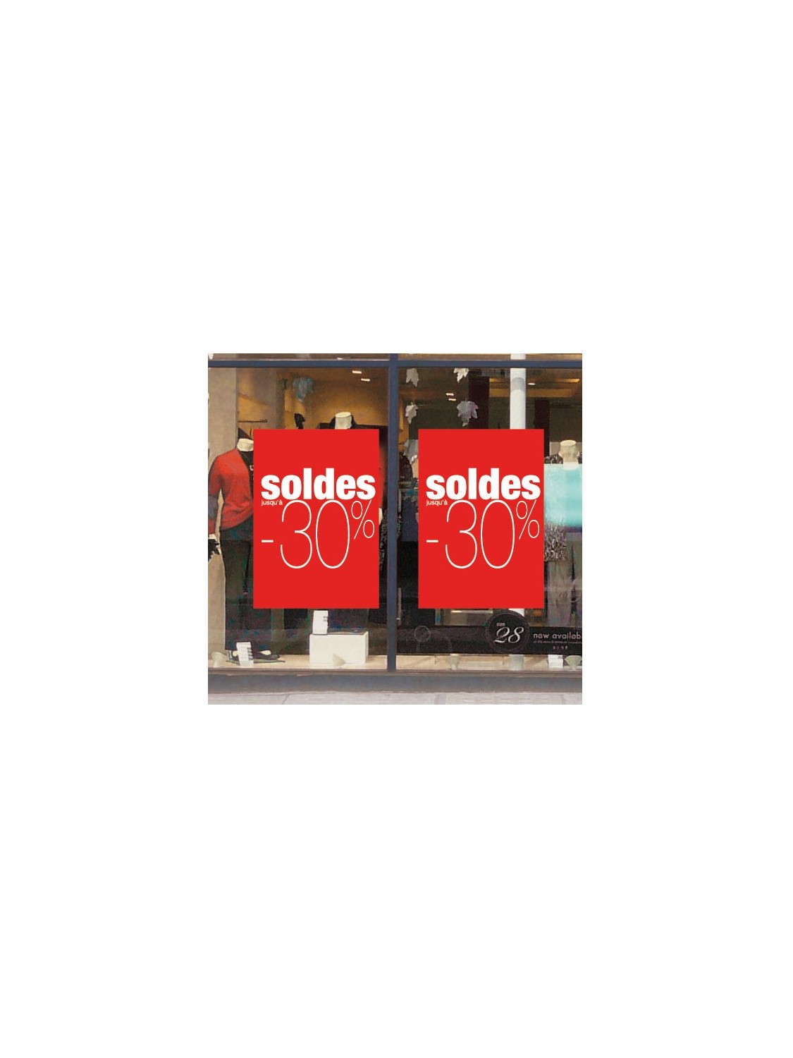 Affiche Soldes à personnaliser