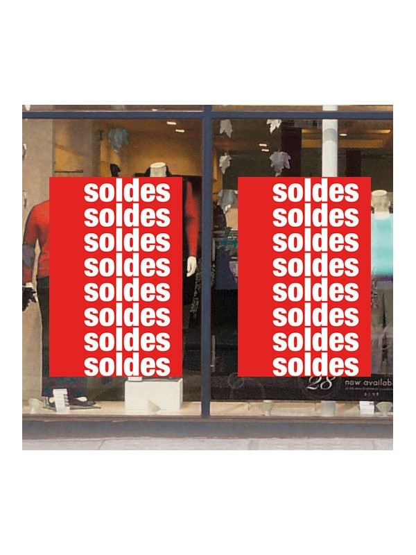 Présentation affiche "soldes, soldes..."