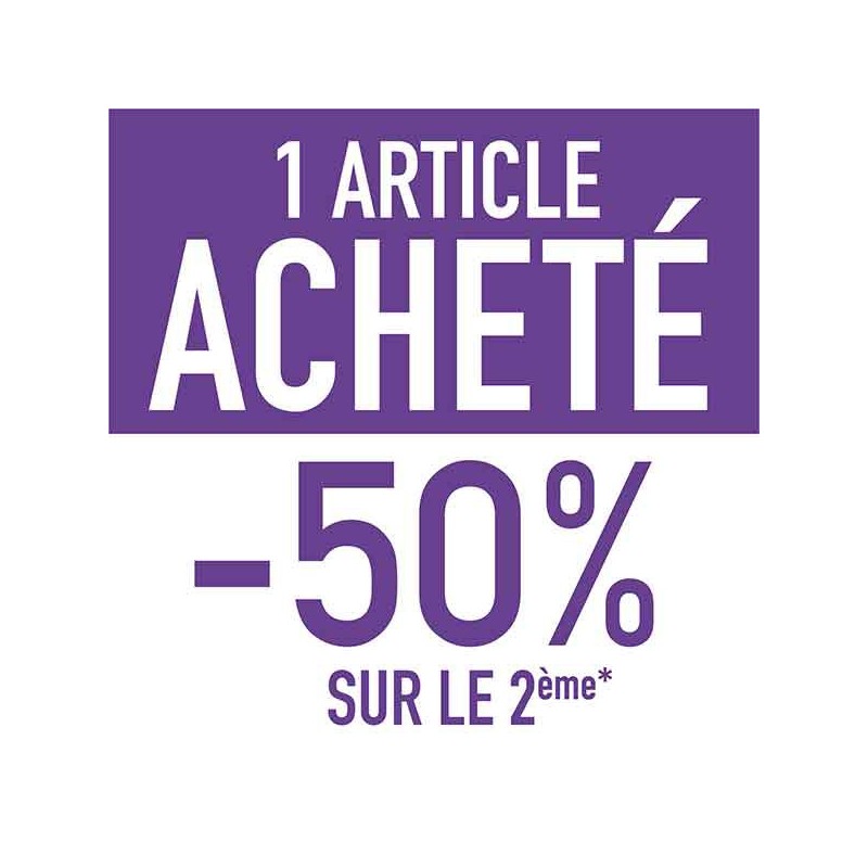 Affiche deuxième article à moins 40