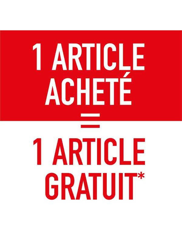 Affiche "1acheté-1gratuit"