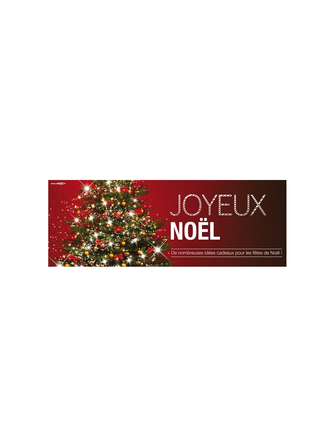 Bandeaux Joyeux noel style 3