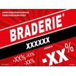 Affiche GRAND FORMAT braderie personnalisable
