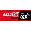Banderole braderie personnalisable