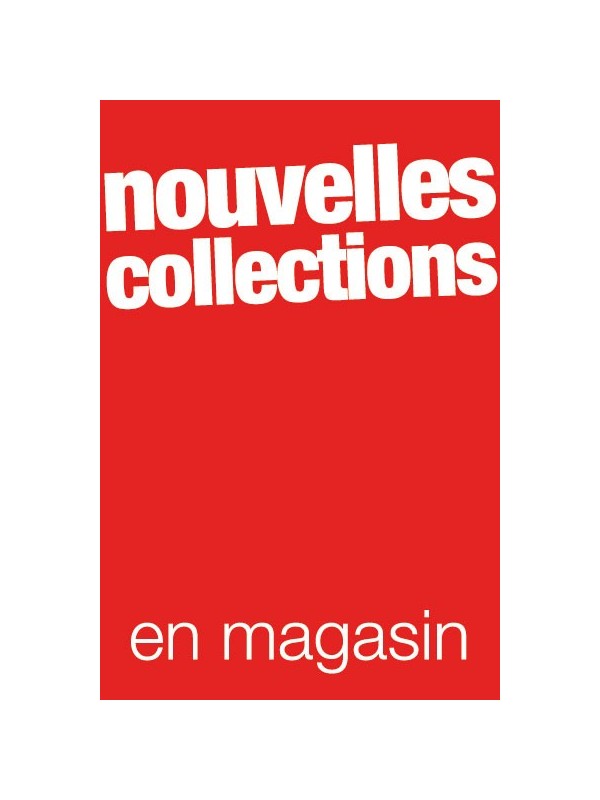 Affiche "nouvelle collection" rouge