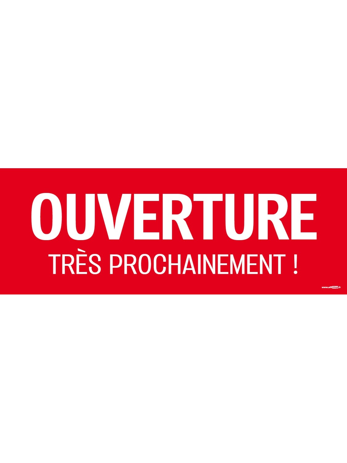 Bandeaux ouverture très prochainement