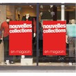 Présentation affiche "nouvelle collection"