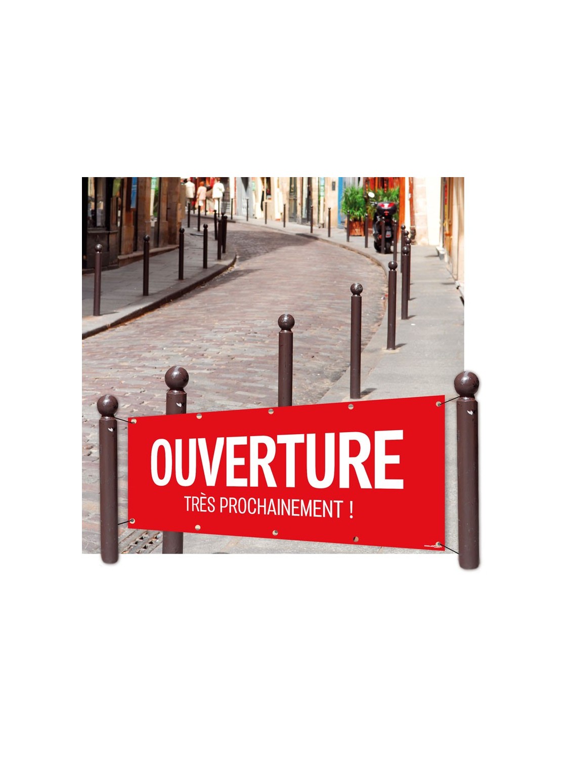 Banderole ouverture très prochainement