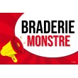 Affiche braderie monstre Pop Art