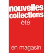 Affiche "collection été" rouge