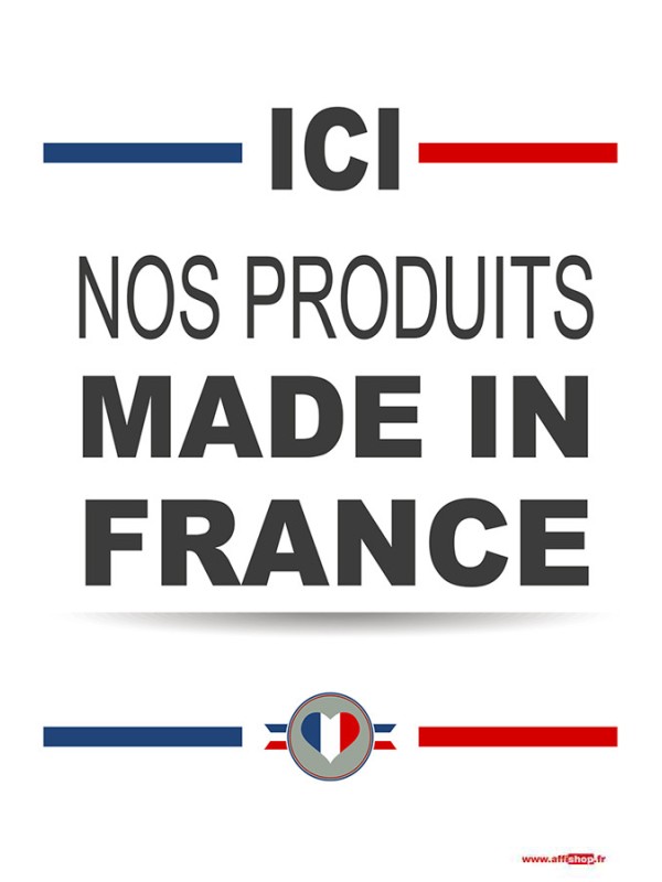 Affiche produits français