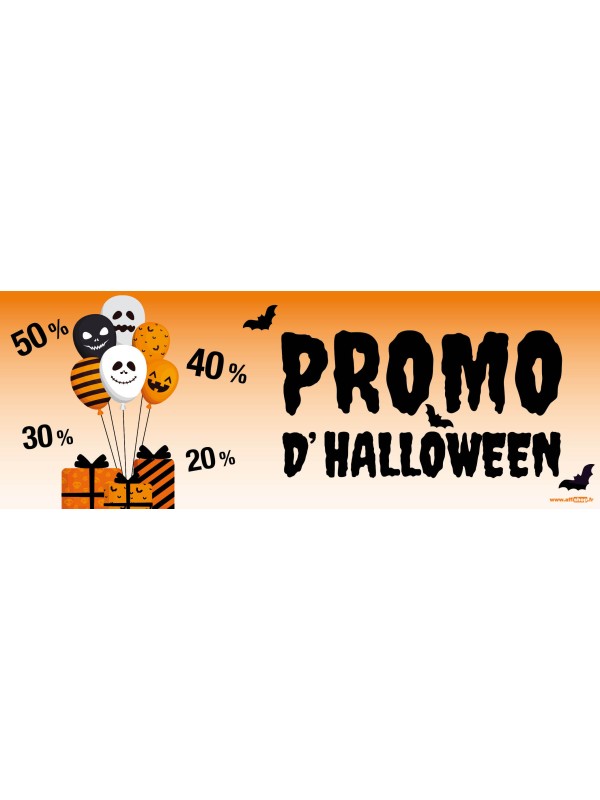 Bandeau Promo Halloween