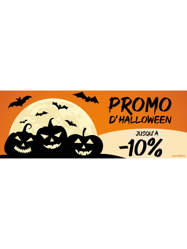 Bandeau Promo Halloween