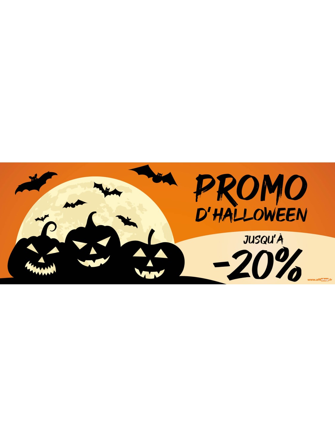 Bandeau Promo Halloween