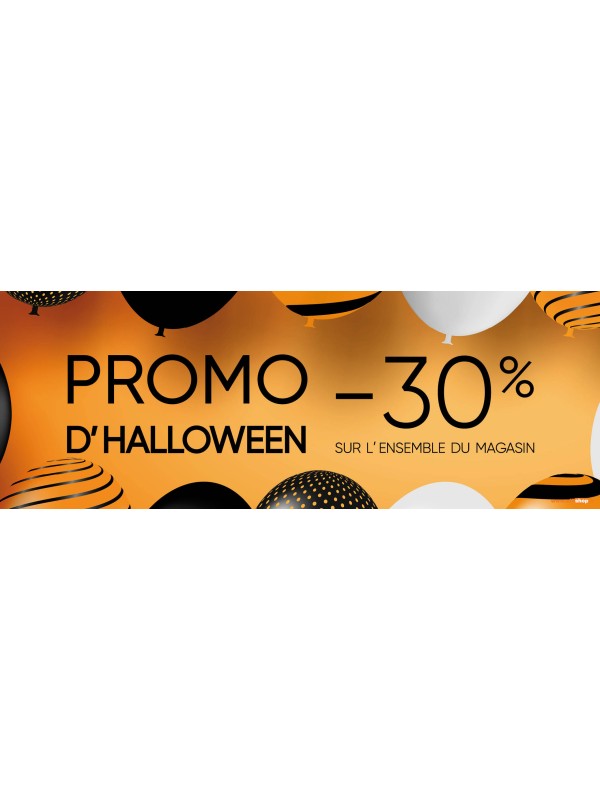Bandeau Promo Halloween