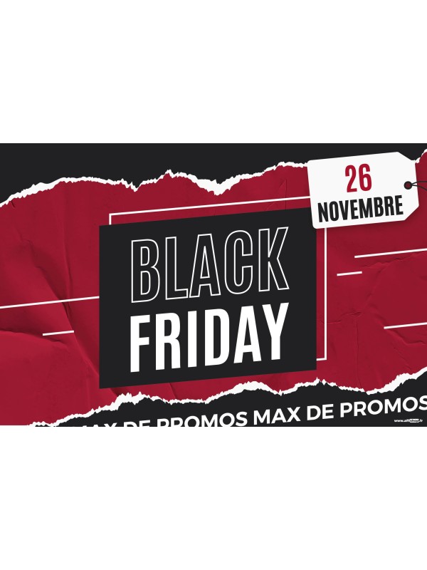 Affiche Promos Black Friday