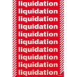 Affiche liquidation liquidation