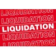 Affiche liquidation liquidation