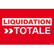 Affiche liquidation totale