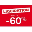 Affiche liquidation -60