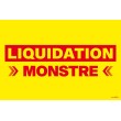 Affiche liquidation monstre