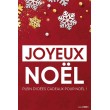 Affiche Joyeux Noël Flocons