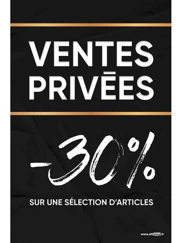 Ventes privées -50% sur le 2ème article