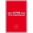 affiche avec forfait personnalisation