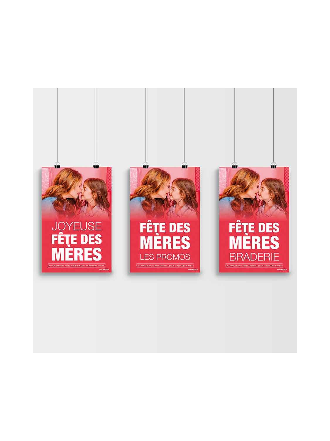 Affiche Joyeuse fête des mères