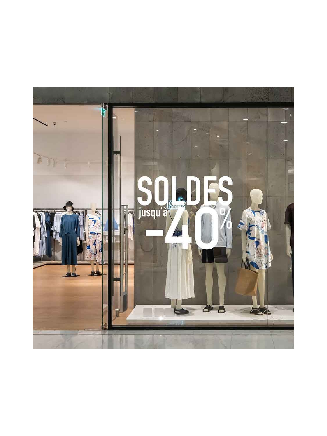 Stickers "Soldes-40"