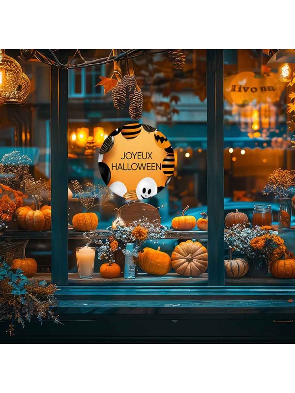 Sticker Rond Halloween Ballons 2