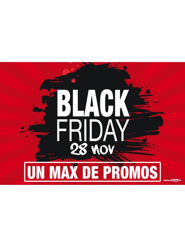 Affiche Black Friday