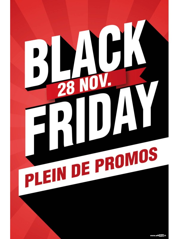 Affiche Black Friday