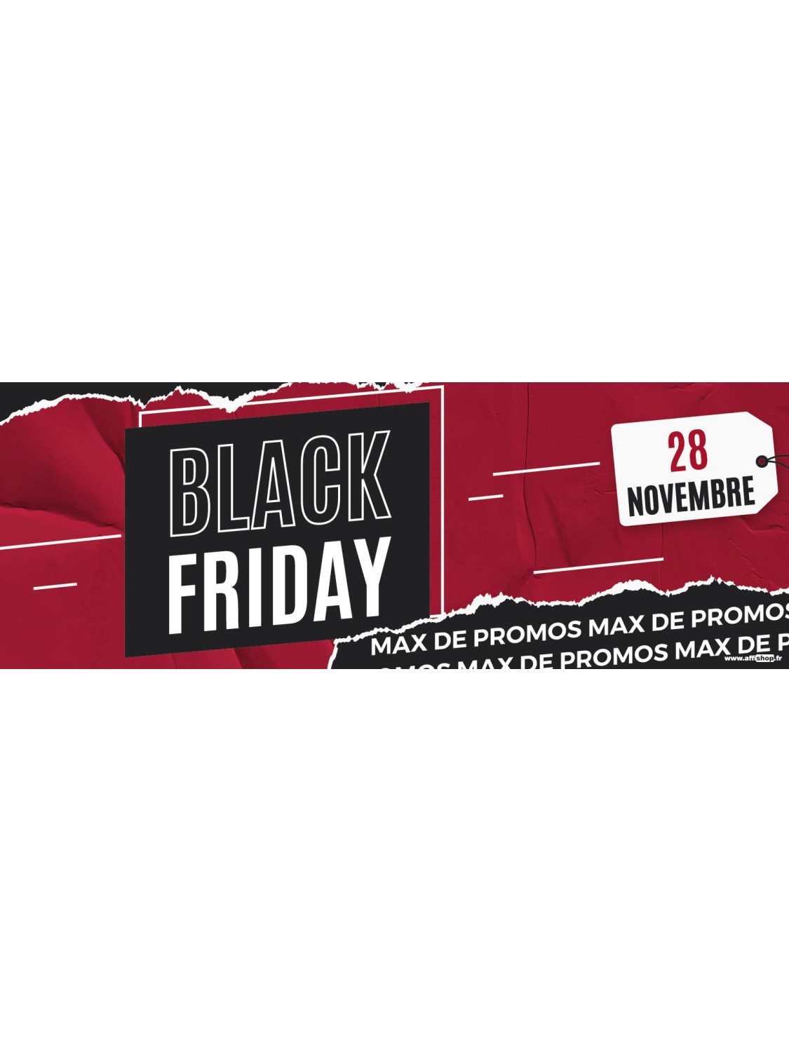 Bandeau Black Friday