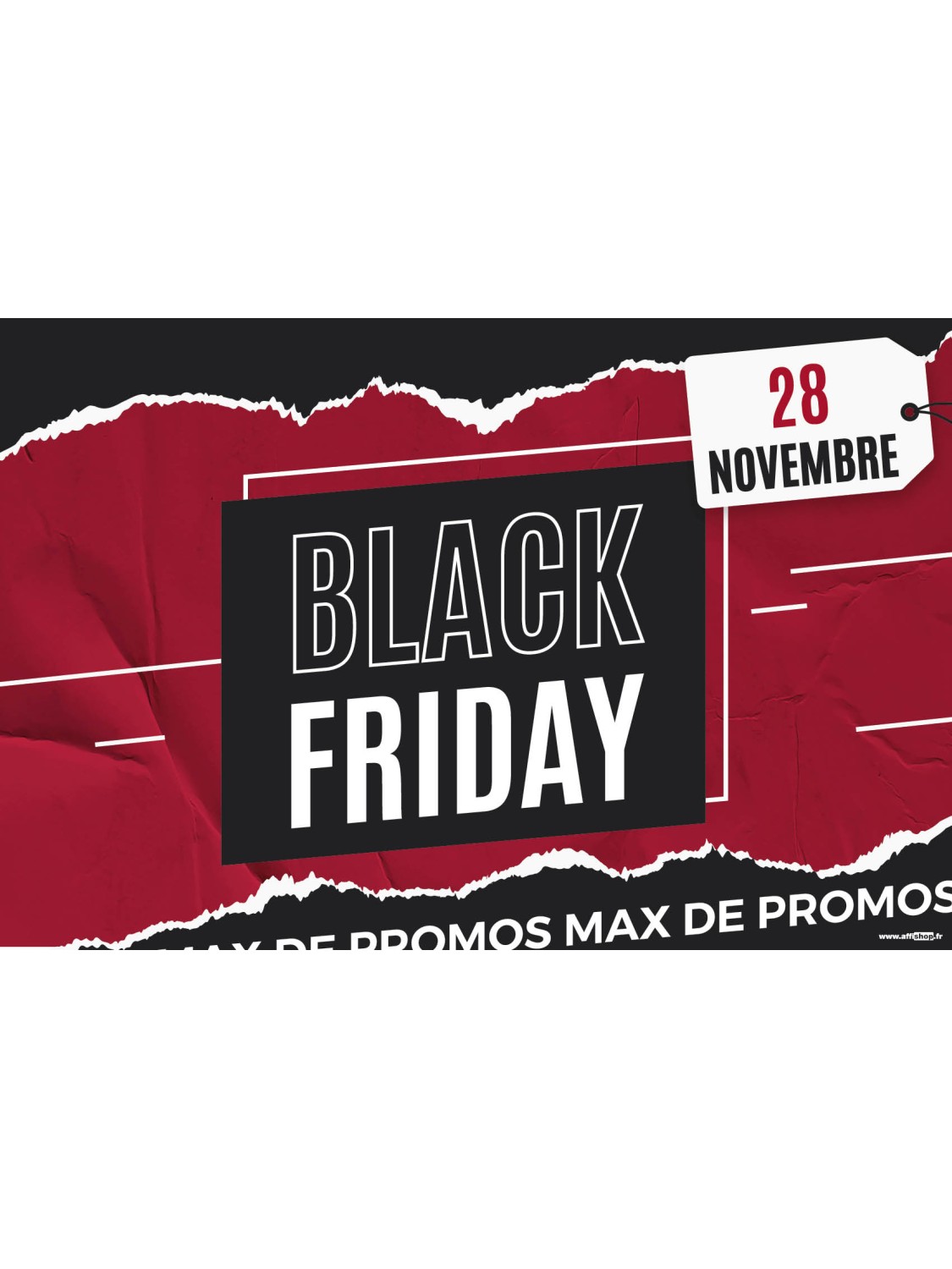 Affiche Black Friday