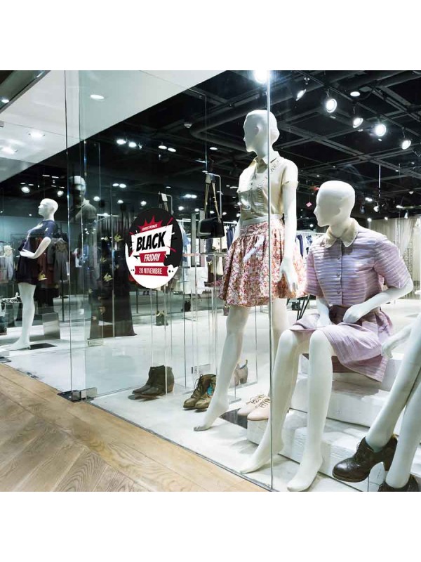 Sticker Rond Black Friday