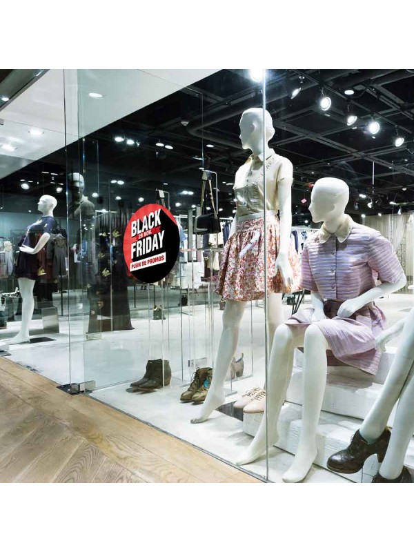 Sticker Rond Black Friday