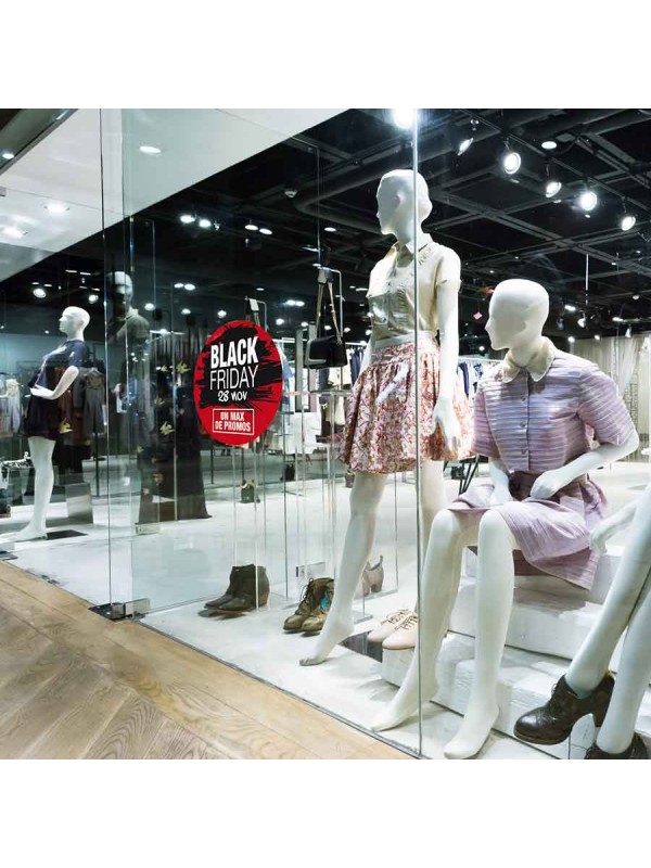 Sticker Rond Black Friday